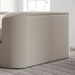 Berkley Upholstered Arran Natural Ottoman TV Bed - Bed Frame Only
