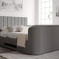 Berkley Upholstered Ottoman TV Bed - Bed Frame Only