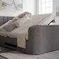 Berkley Upholstered Ottoman TV Bed - Bed Frame Only