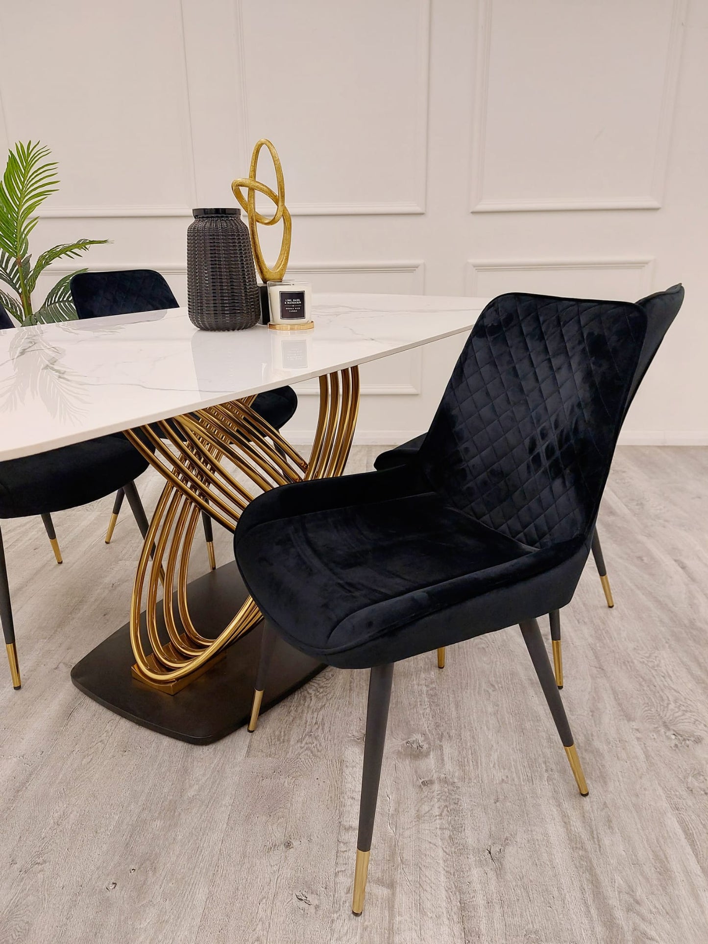 Orion Gold 1.8m Dining Table