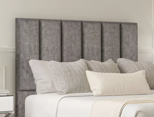 Empire Upholstered Headboard and Ottoman Base