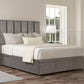 Empire Upholstered Headboard and Ottoman Base