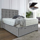 Kensington Ottoman End Lift Storage Divan Bed - Optional Headboard