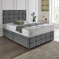 Rio Matching Headboard & Footboard Divan Set - Choice of Mattress & Optional Storage