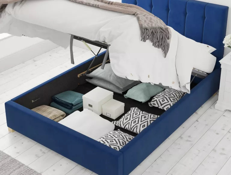 Hemsley Upholstered Ottoman Bed Frame Only