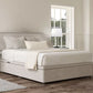 Henley Upholstered Headboard and Ottoman Base