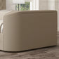 Claridge Upholstered Arran Natural Ottoman TV Bed - Bed Frame Only