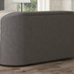 Claridge Upholstered Hugo Platinum Ottoman TV Bed - Bed Frame Only