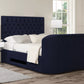 Claridge Upholstered Hugo Royal Ottoman TV Bed - Bed Frame Only