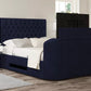 Claridge Upholstered Hugo Royal Ottoman TV Bed - Bed Frame Only