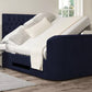 Claridge Upholstered Hugo Royal Ottoman TV Bed - Bed Frame Only