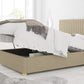 Levisham Ottoman Eire Linen Natural Bed Frame Only