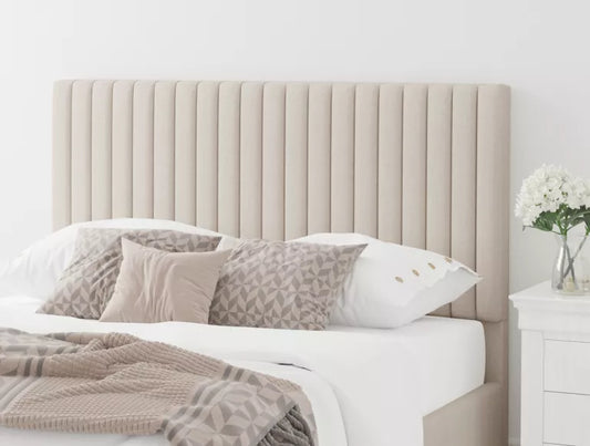 Levisham Ottoman Eire Linen Off White Bed Frame Only