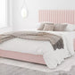 Levisham Ottoman Pastel Cotton Tea Rose Bed Frame Only