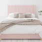 Levisham Ottoman Pastel Cotton Tea Rose Bed Frame Only