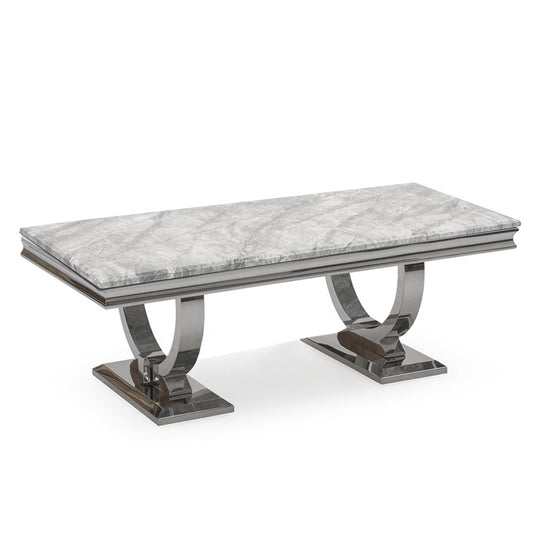 Arriana Coffee Table white marble