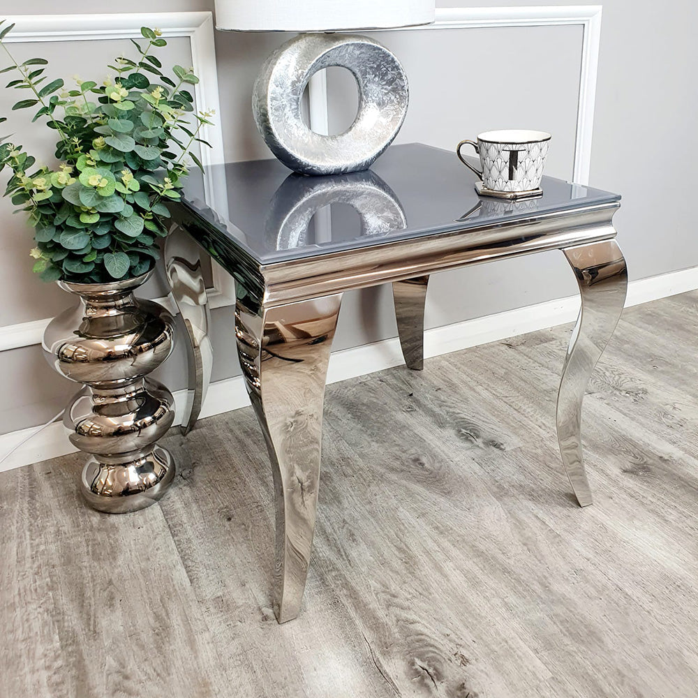 Louis White Lamp table