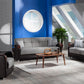 Luna Sleeper Sofa Bed – 87" Wide with Wooden Arms | Mid-Century Modern Convertible Sofa