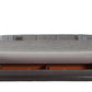 Luna Sleeper Sofa Bed – 87" Wide with Wooden Arms | Mid-Century Modern Convertible Sofa