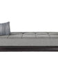 Luna Sleeper Sofa Bed – 87" Wide with Wooden Arms | Mid-Century Modern Convertible Sofa