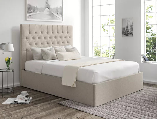 Maxi Upholstered Ottoman Bed Frame Only