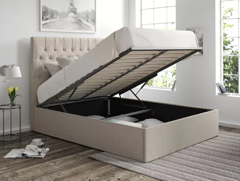 Maxi Upholstered Ottoman Bed Frame Only