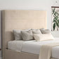 Milano Hugo Ivory Upholstered Ottoman Bed Frame Only
