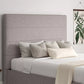Milano Trebla Chalk Upholstered Ottoman Bed Frame Only