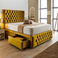 Chesterfield Matching Headboard & Footboard Divan Set - Choice of Mattress & Optional Storage