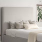 Napoli Arran Natural Upholstered Ottoman Bed Frame Only