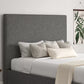 Napoli Arran Pebble Upholstered Ottoman Bed Frame Only