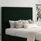 Napoli Hugo Bottle Green Upholstered Ottoman Bed Frame Only