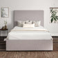Napoli Trebla Chalk Upholstered Ottoman Bed Frame Only