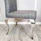 Nicole Dining Chair with Plain Back, Line & Cross Stitch