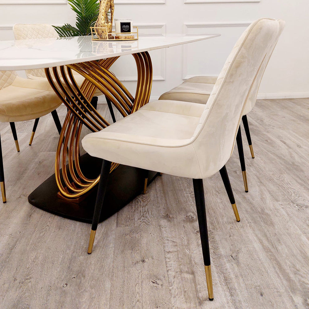 Orion Gold 1.8m Dining Table