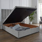 Henley Ottoman End Lift Storage Divan Bed - Optional Headboard