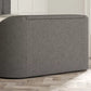 Dorchester Upholstered Arran Pebble Ottoman TV Bed - Bed Frame Only