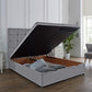 Kensington Ottoman End Lift Storage Divan Bed - Optional Headboard