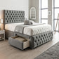Chesterfield Matching Headboard & Footboard Divan Set - Choice of Mattress & Optional Storage