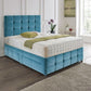 Rio Matching Headboard & Footboard Divan Set - Choice of Mattress & Optional Storage