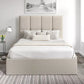 Napoli Trebla Flax Upholstered Ottoman Bed Frame Only