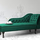 Right Hand Chaise Lounge NIMES Velvet Green