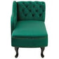 Right Hand Chaise Lounge NIMES Velvet Green