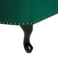 Right Hand Chaise Lounge NIMES Velvet Green