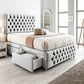 Chesterfield Matching Headboard & Footboard Divan Set - Choice of Mattress & Optional Storage